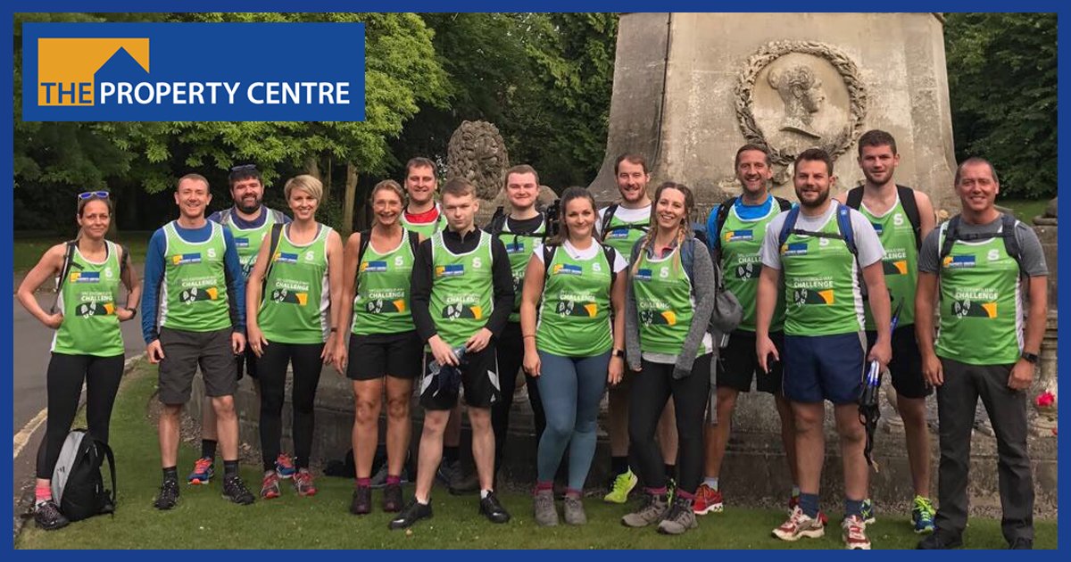 thepropertycent's tweet photo. On your marks, get set, go.....the Cotswold Way Challenge has started!! Please show your support by donating here https://t.co/LafAuO2tKm https://t.co/Nlpm0nUNUK
