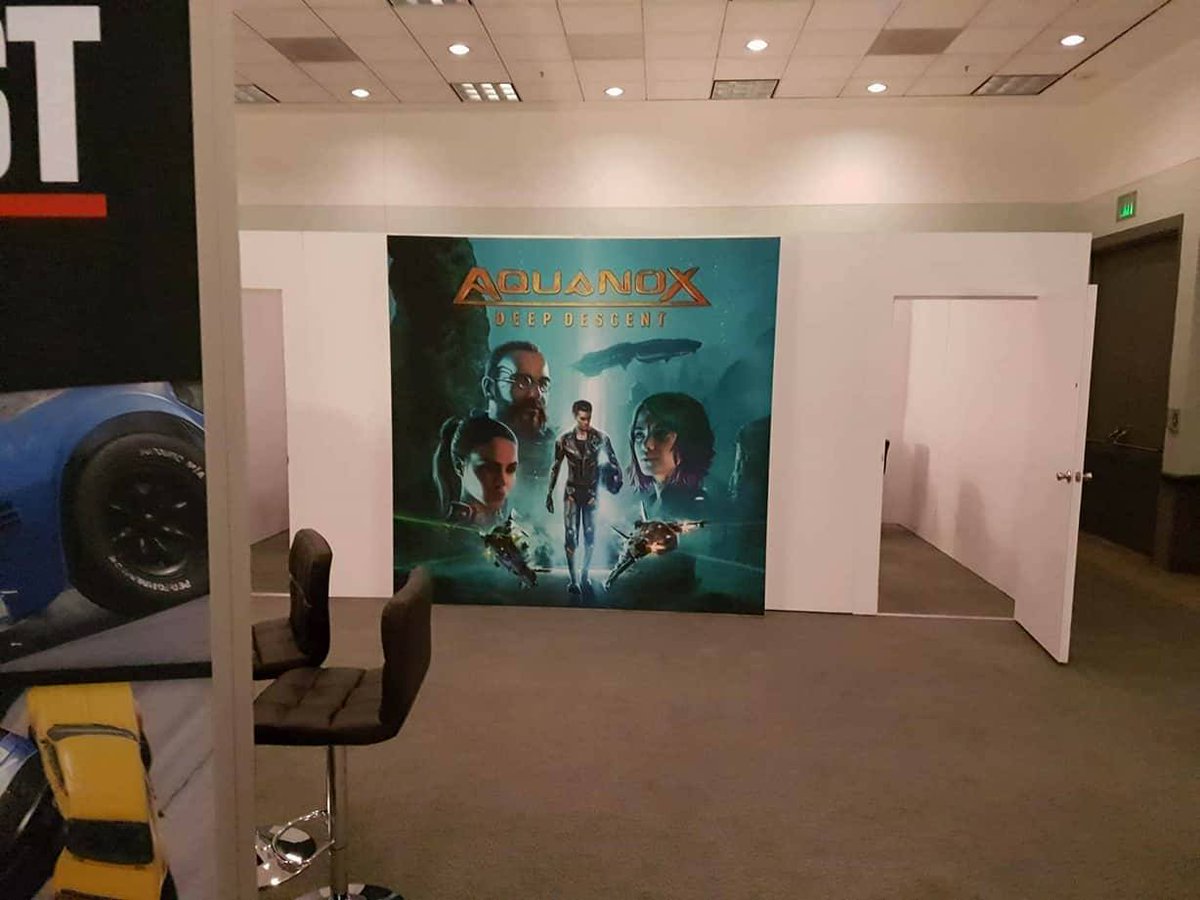 DigitalArrow's tweet photo. Sneak peak at the #AquaNox private booth at #E3
The lead #designer is at #E32017 , so look him up for more info.
#digitalarrow #gamedev https://t.co/5cZdYIyW9y