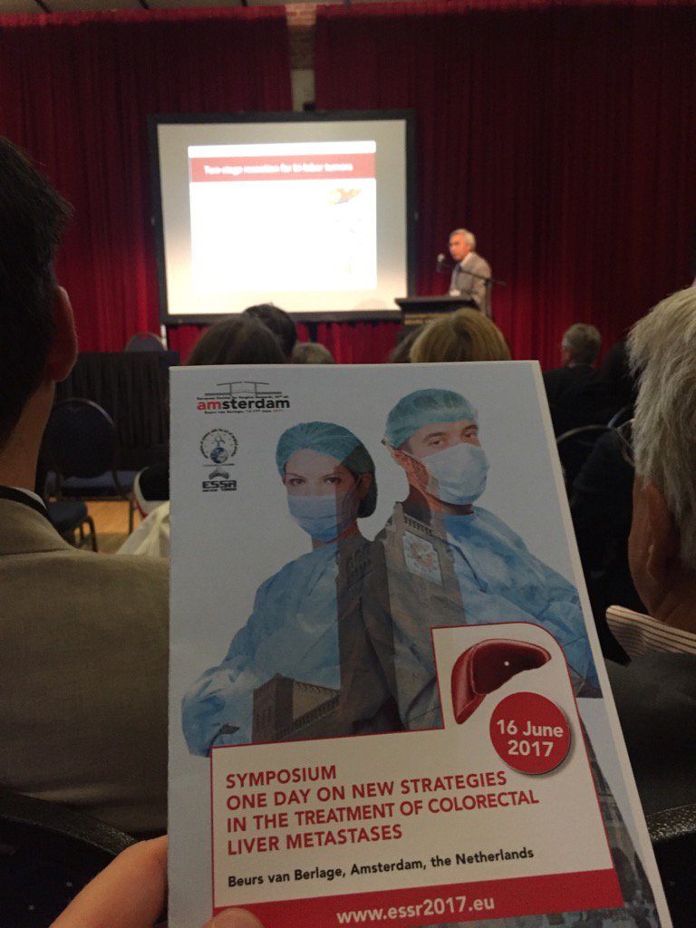MarcBesselink's tweet photo. Uitzaaiingen lever bij #darmkanker vaker te opereren: symposium Prof Van Gulik @AMC_NL Amsterdam @MLDS @kwf_nl https://t.co/CnASdm8f06