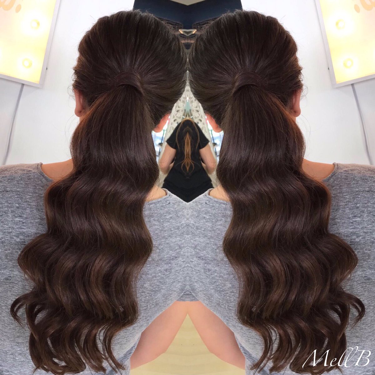 MBartemian's tweet photo. Ponytails making a comeback 💁🏽 https://t.co/XNFBL1Gz0p