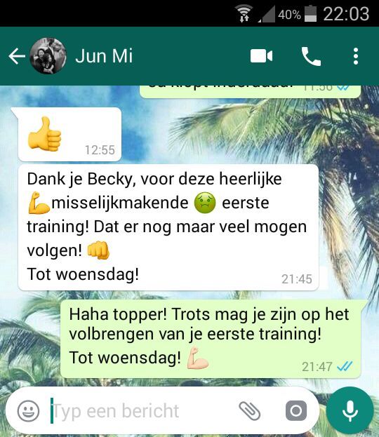 BBeckysbootcamp's tweet photo. Weer een #tevreden #klant voor de #personaltraining! #Daar wordt een #mens #blijf van! #Beckysbootcamp #Fitness #buitensport #trainen #fit https://t.co/JIwTQjA0lP