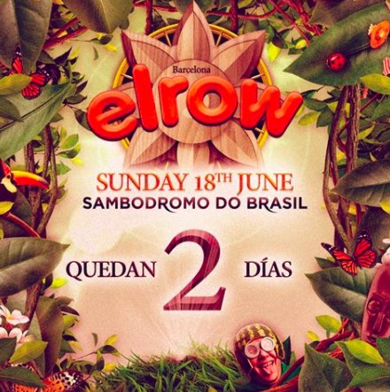 elrow_'s tweet photo. elrow Barcelona - ONLY 2 DAYS!!! #elrowOff https://t.co/QSe8fM2gZy