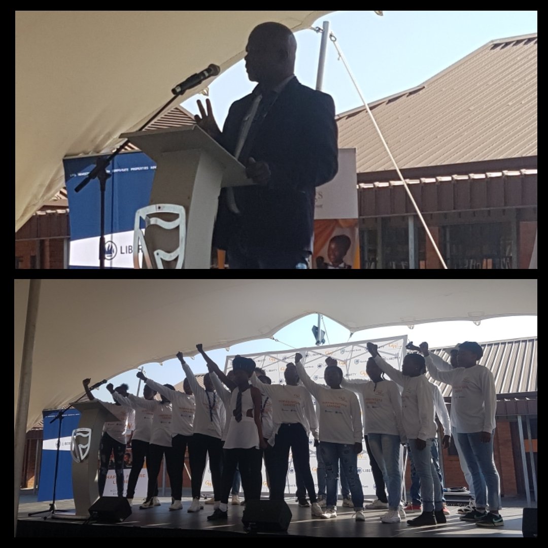 Ama_Khoza's tweet photo. Principal of Steve Tshwete Secondary- says it was established in 2002- our future is in good hands South Africa. #YouthDay2017 #SBIncubator https://t.co/y3NUF4IDzm