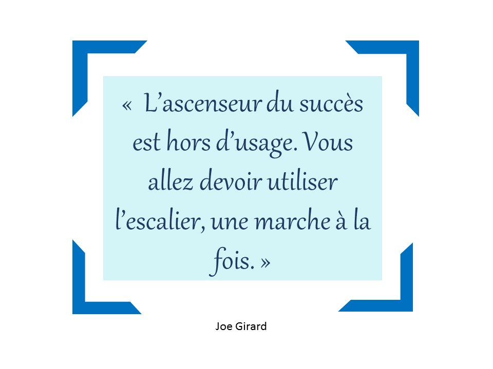 1, 2 , 3... Montez, continuez de monter! Vous allez finir par y arriver.
#Motivation #Entrepreneuriat  #JEA