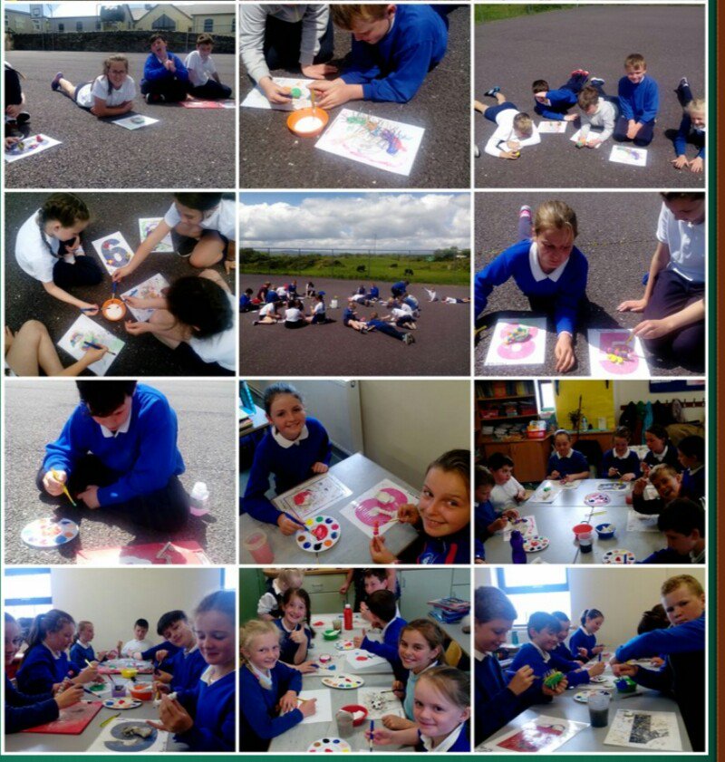 3rd and 4th class made Minibeasts out of clay in Art.
For more check; castletownshendns.ie/pupil-s-work.h…
