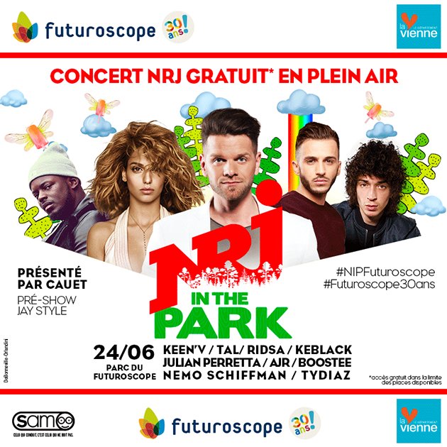 futuroscope's tweet photo. Gagnez votre journée parc + votre place devant la scène du #NIPFuturoscope pour vous et un(e) ami(e) ! 
#RT + Follow @futuroscope  🎁 https://t.co/1YHPOpjvfB