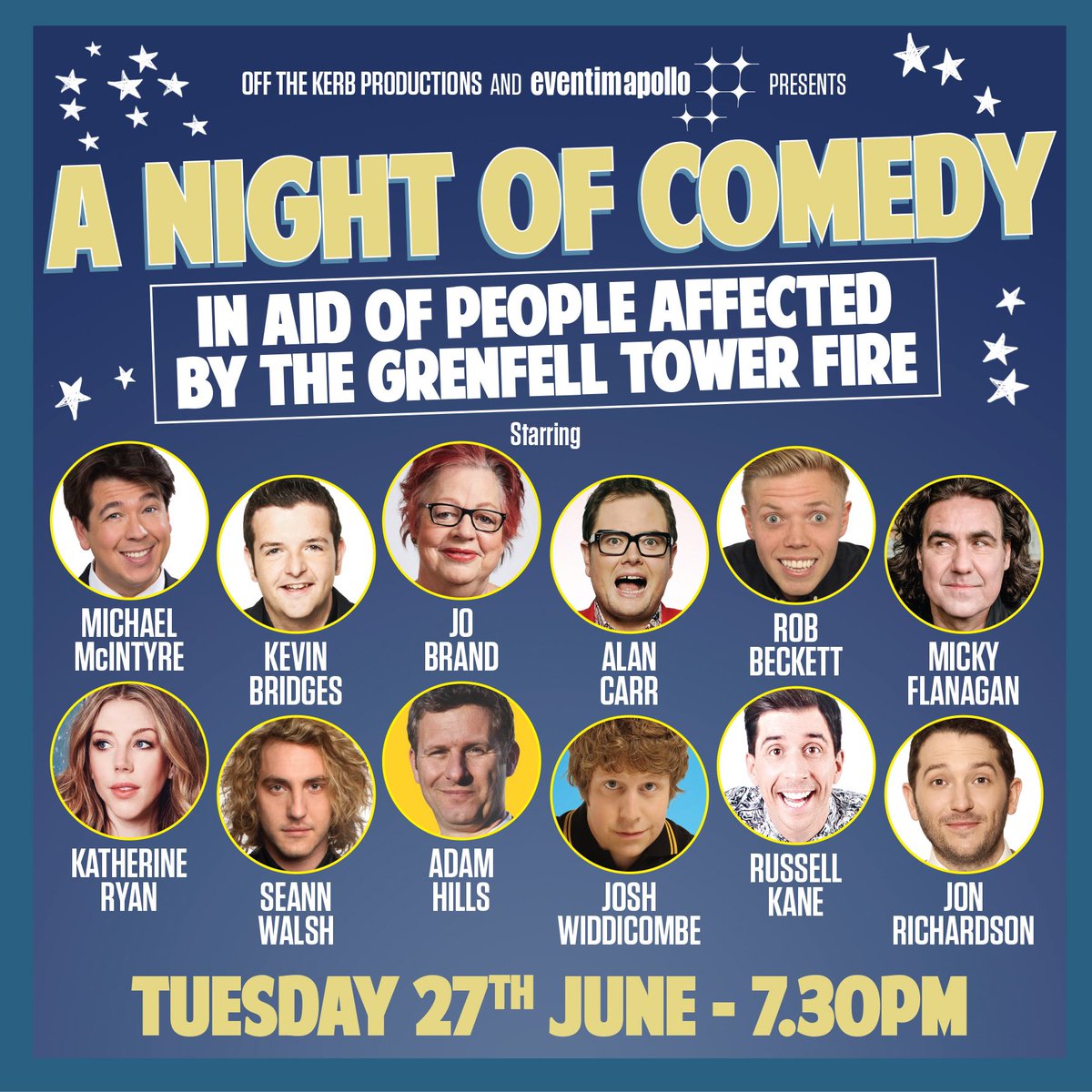 OffTheKerb's tweet photo. Tickets available now for the Grenfell Tower Benefit @EventimApollo 27 June. All proceeds going to @KandCfoundation 
https://t.co/Khlgf82ieo https://t.co/oEoCv3PYVi