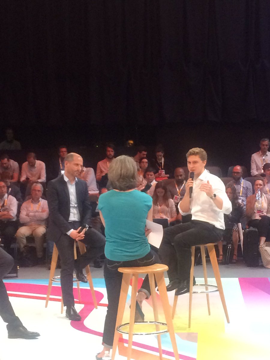 SNCFNumerique's tweet photo. "Security is in our DNA. And AI will help us to be more efficient, with for instance semantics analysis" @sebpialloux #VIVASNCF #VivaTech https://t.co/VUEfErwxbW