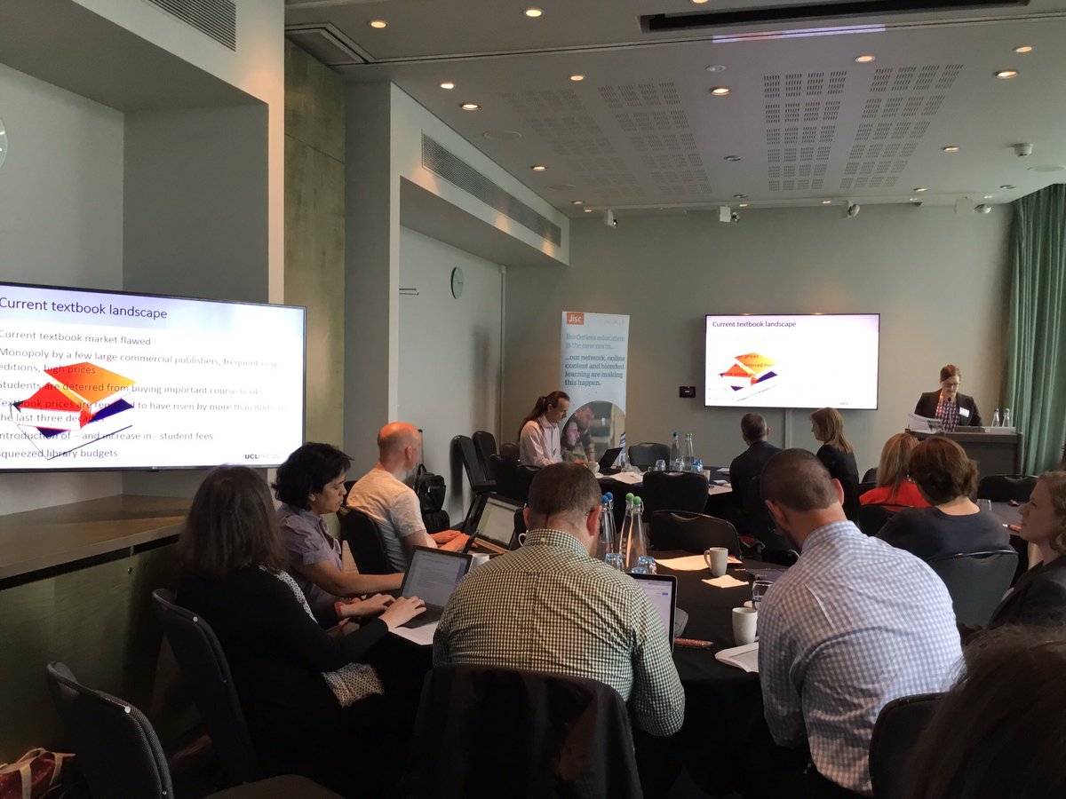 digitalpatter's tweet photo. Our first presentation at Birmingham's event, on academic ePublishing, is from @UCLpress #etextpub https://t.co/wL67YMoSxz