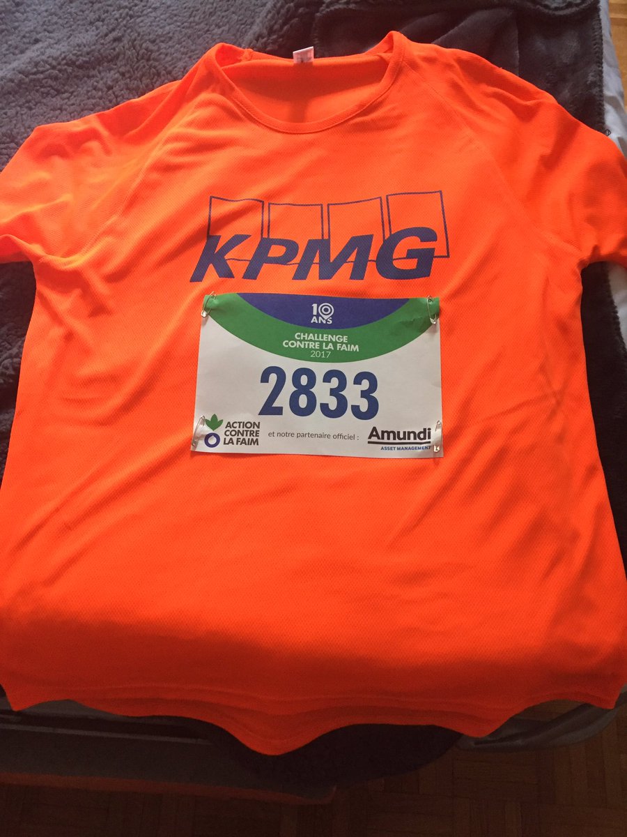 Marionboudard's tweet photo. #Challengecontrelafaim #actioncontrelafaim #kpmg https://t.co/ZZDusybfEz