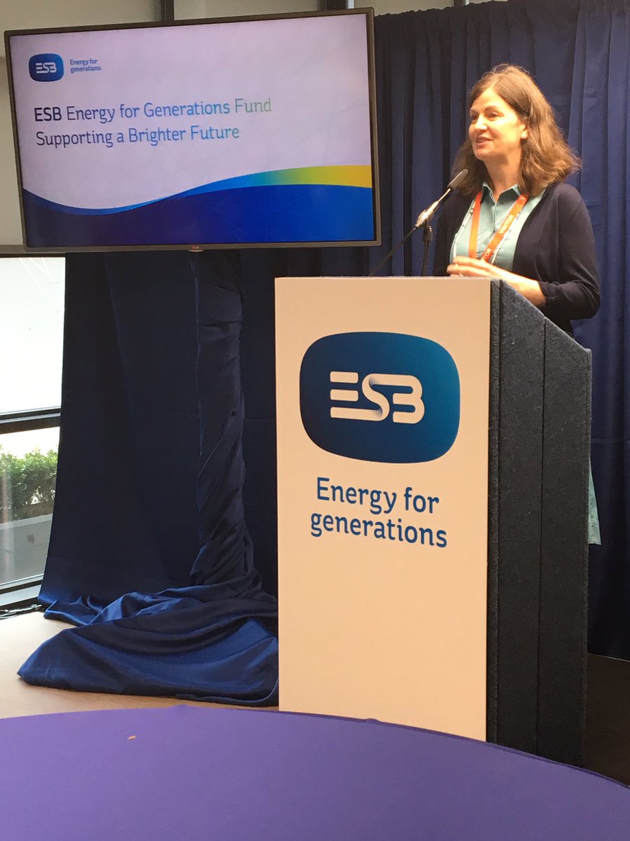 ESBGroup's tweet photo. Auveen Bell from @BlossomIreland speaking about the Blossom Gateway programme #ESBCommunity https://t.co/4gzk3BwwFR
