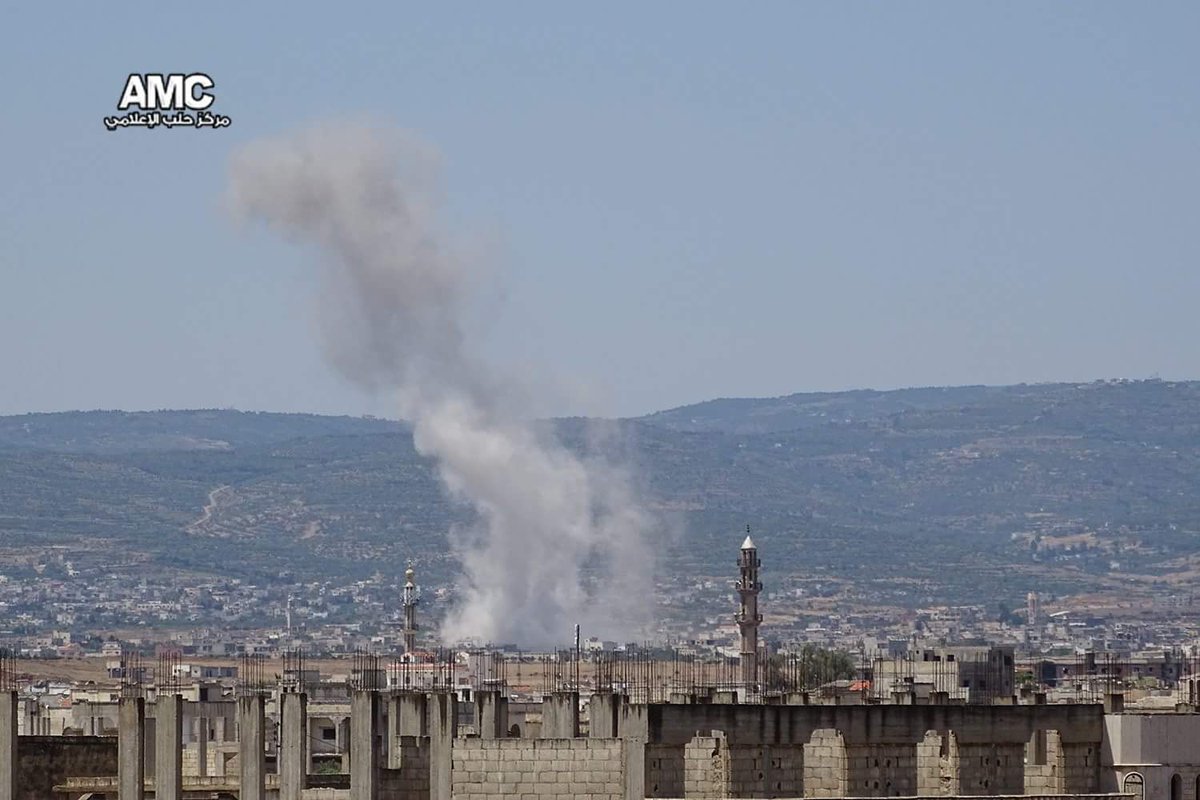 Regime's fighter jets shelled, with multiple raids, Al-Tayba Al-Garbeia village in Alhoula,northern countryside of #Homs
PH:Hossien Al-Homsi