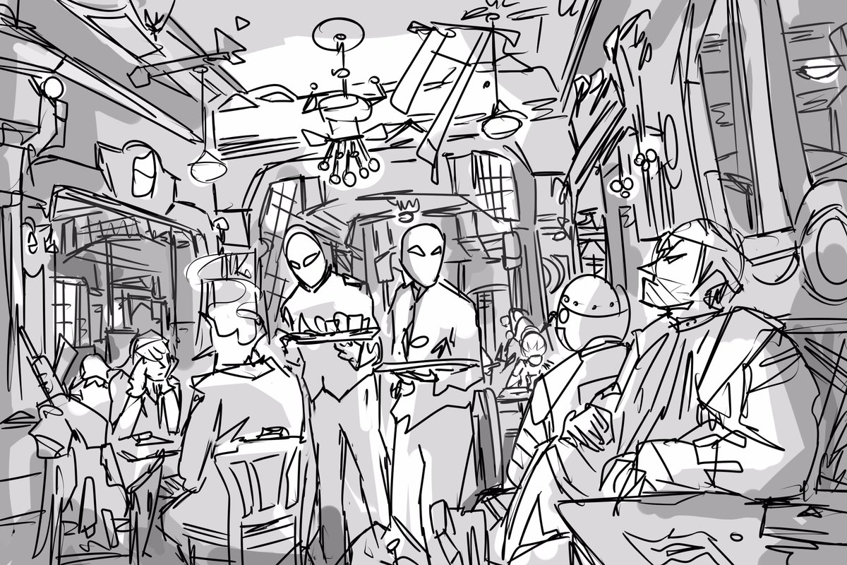 Moar doodles. Mostly based on real life scenery 
