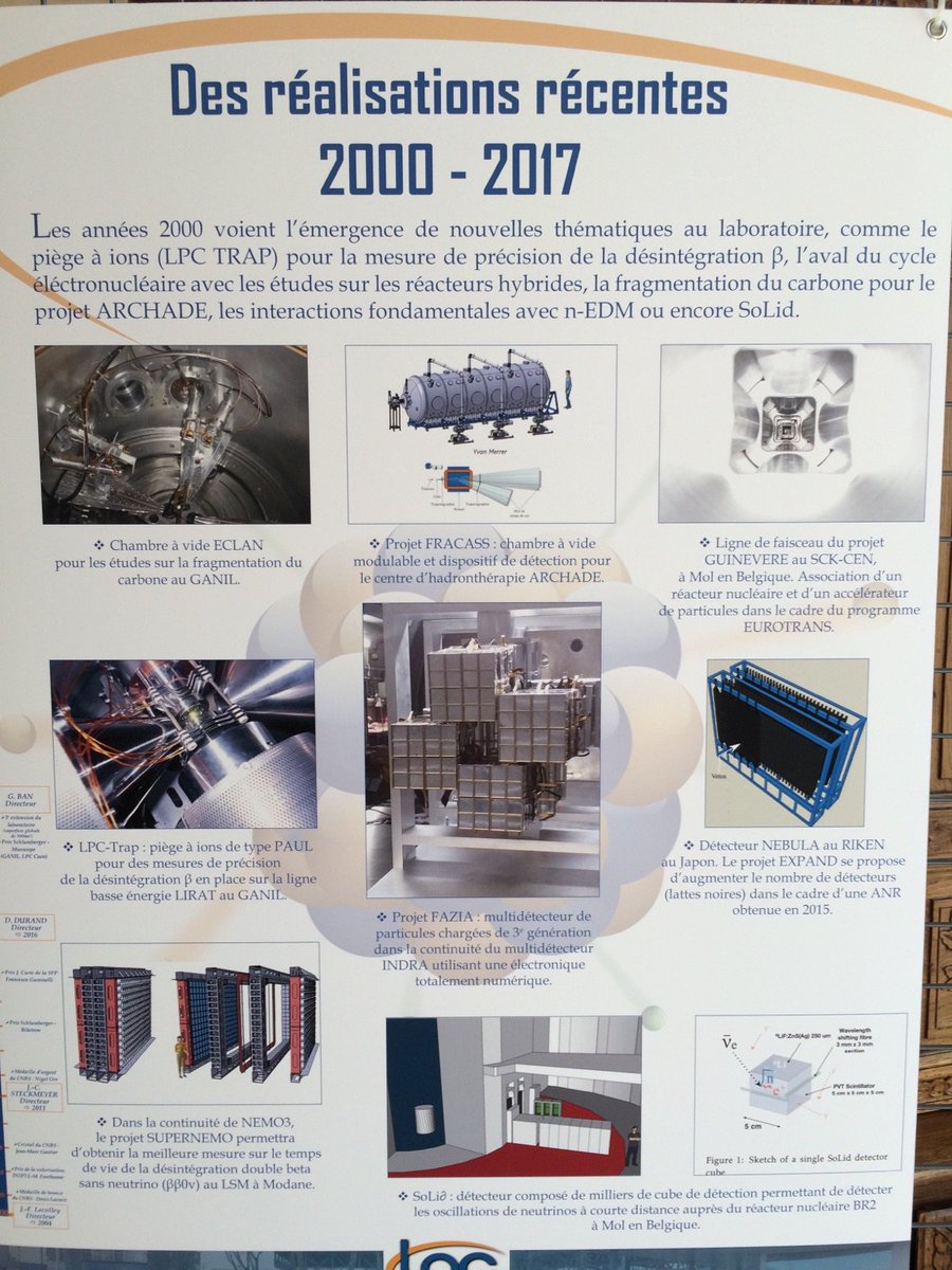 ENSICAEN's tweet photo. Superbe travail pour la rétrospective de 70 ans de #recherche au #LPCCAEN avec toutes ses évolutions! https://t.co/QnJf9IvyrR