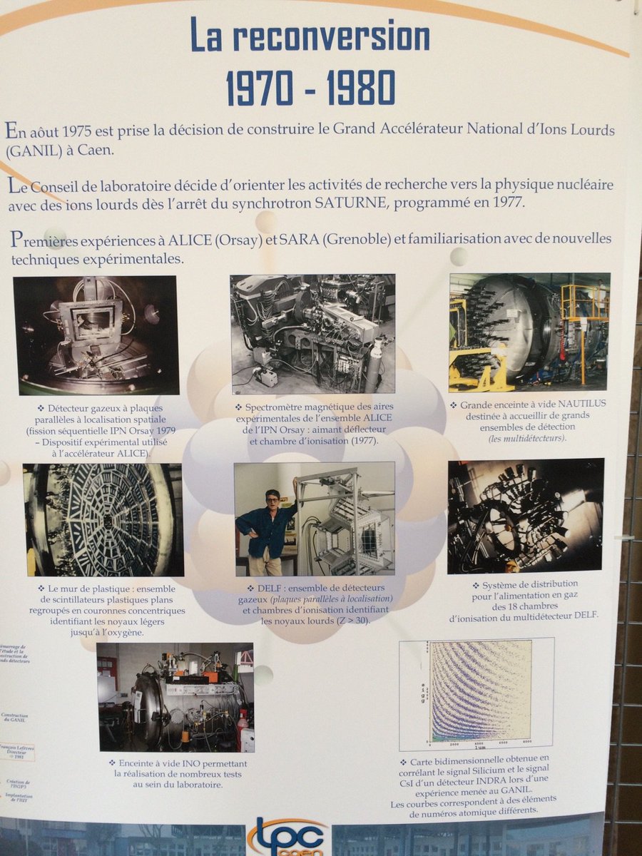 ENSICAEN's tweet photo. Superbe travail pour la rétrospective de 70 ans de #recherche au #LPCCAEN avec toutes ses évolutions! https://t.co/QnJf9IvyrR