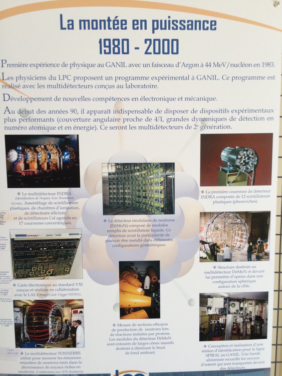 ENSICAEN's tweet photo. Superbe travail pour la rétrospective de 70 ans de #recherche au #LPCCAEN avec toutes ses évolutions! https://t.co/QnJf9IvyrR