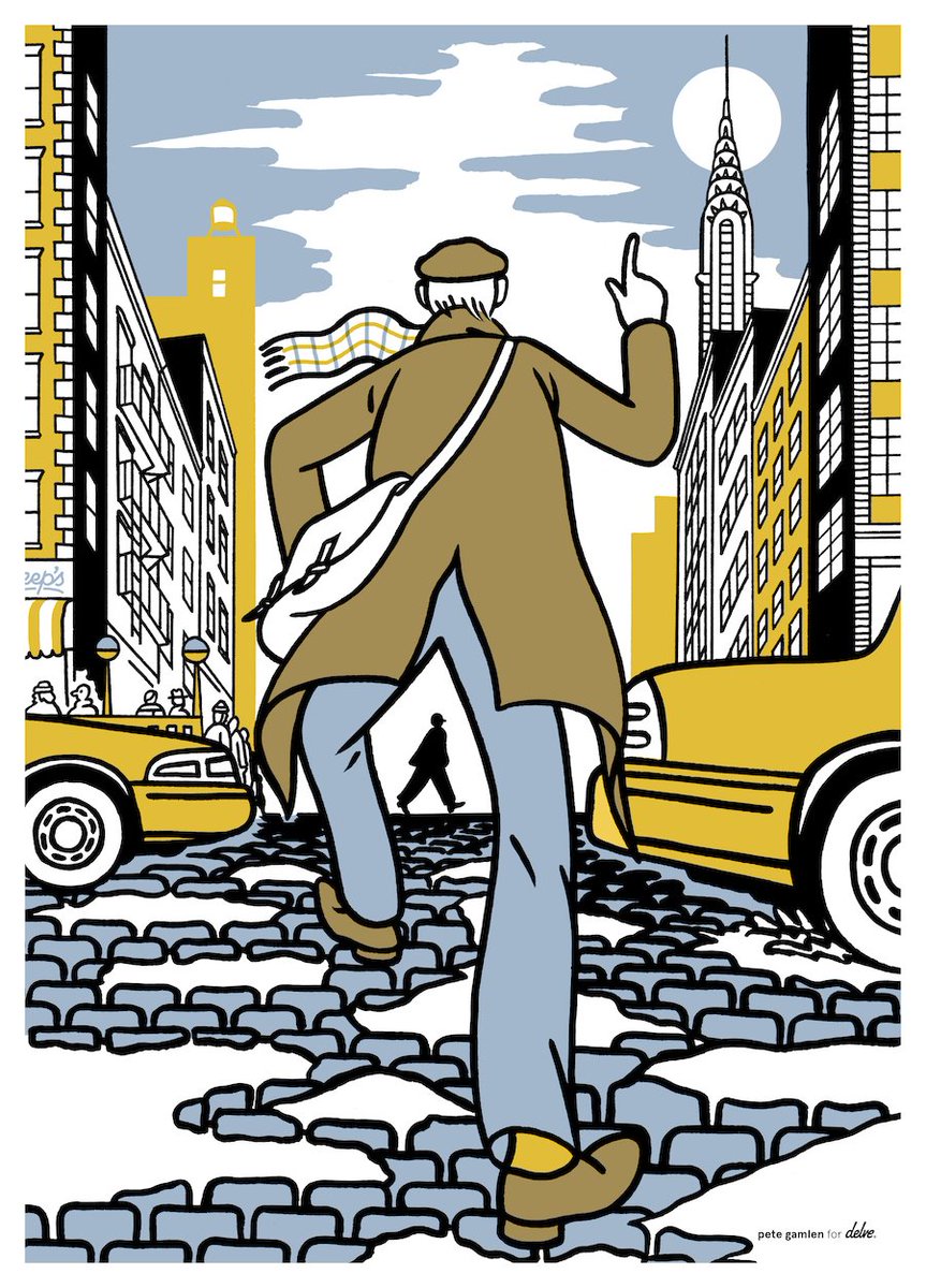 delveweekly's tweet photo. Our film of the week is #Norman! Enjoy the newsletter and this brilliant #artwork #illustration by Pete Gamlen > https://t.co/csWC7BFbhB https://t.co/E6R37U8wv0