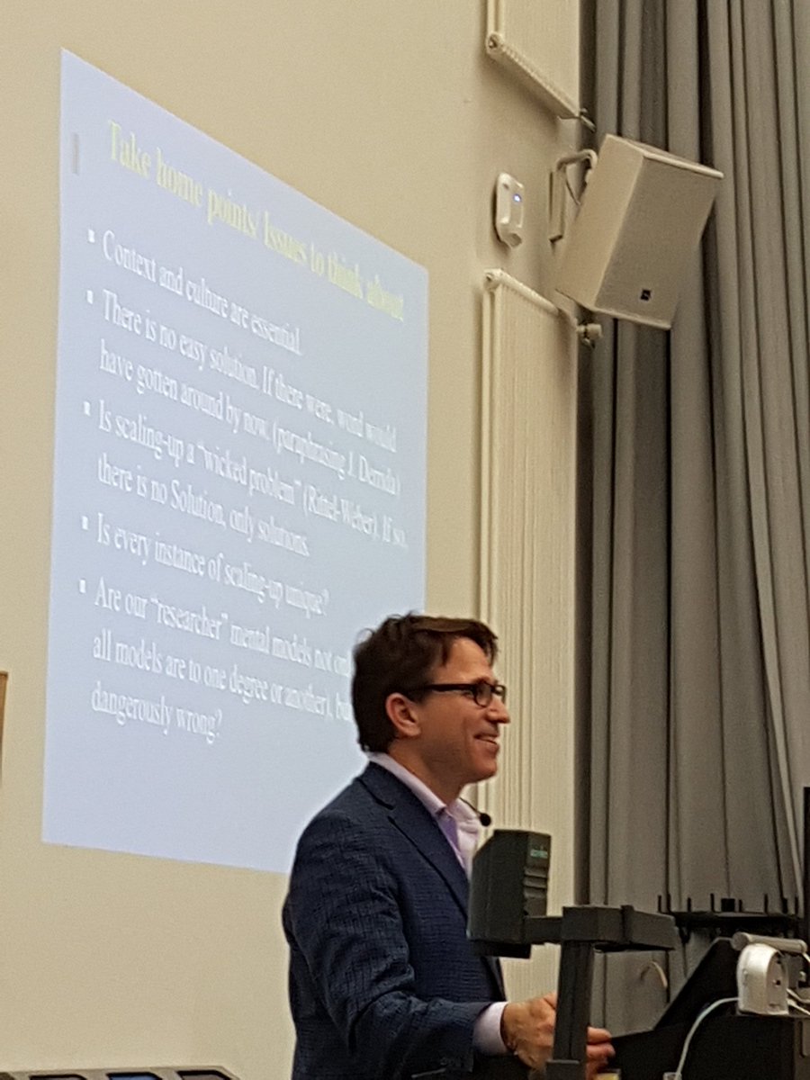 Inspiring and thought provoking keynote by <a href="/Paul_Barach/">Paul Barach</a>: context highly matters.  #ecompared