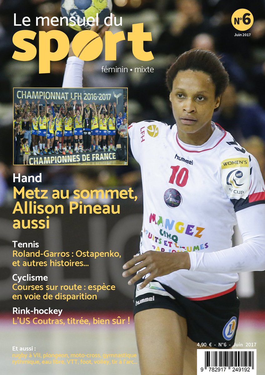 MensuelduSport's tweet photo. Le #MensuelDuSport n°6 est disponible > https://t.co/tvRuKPFV9d Tout beau, tout sport !
@ffhandball 
@FFTennis 
@FFCyclisme 
@FFRollerSports https://t.co/sAmS7K6lFU