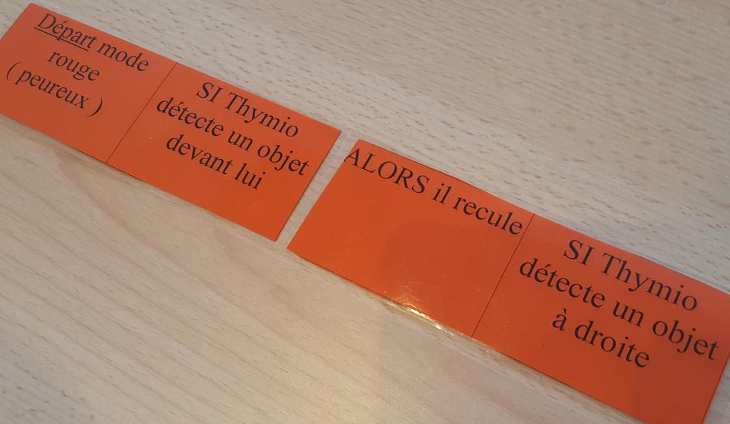 frederique1875's tweet image. @ThymioII en mode #débranché : Thymio domino