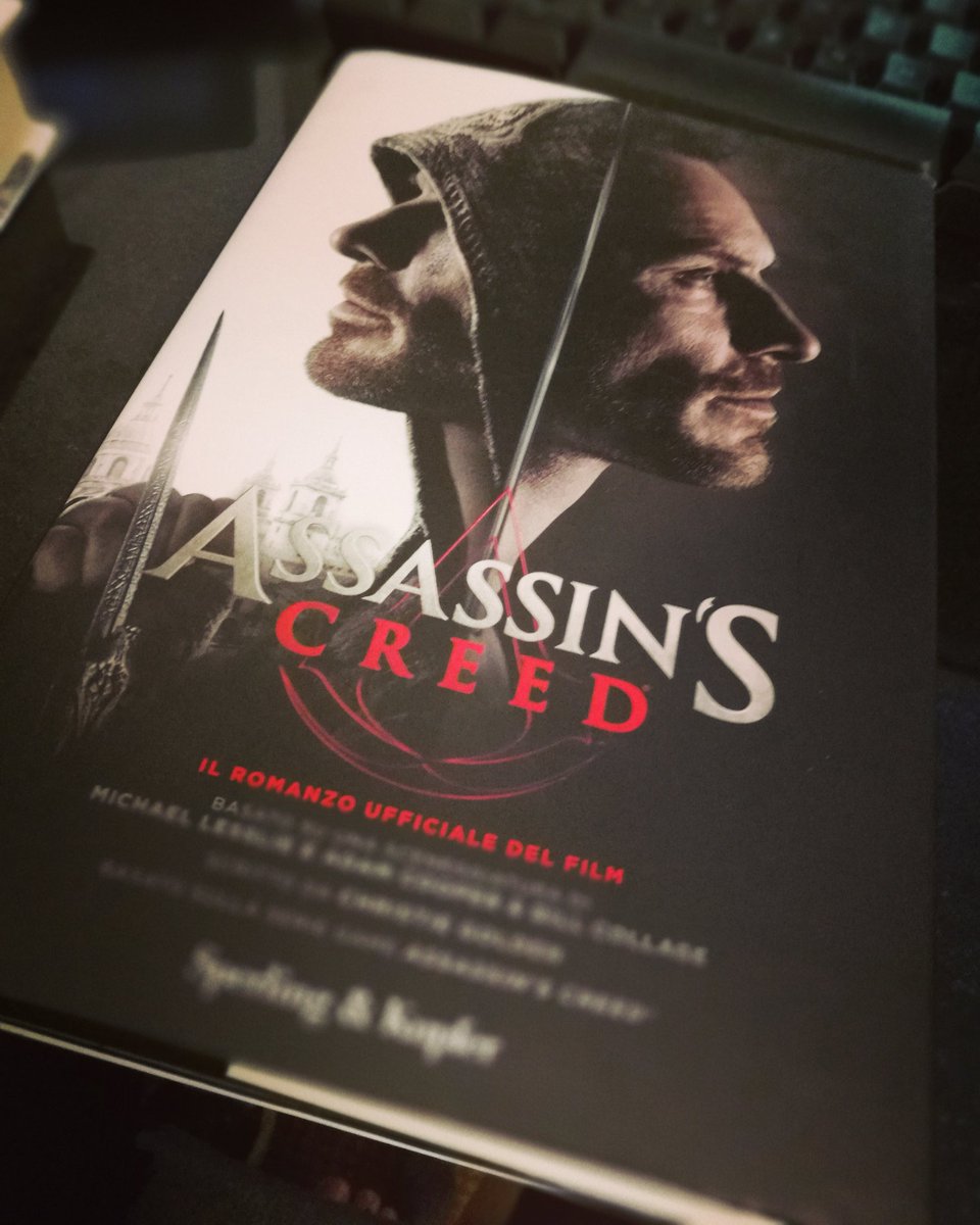 PurpleTita's tweet photo. E abbiamo anche Callum/Aguilar in cartaceo ๐๐
#acmovie #assassinscreedmovie #acbook #AssassinsCreedBook #christiegolden https://t.co/tAitzOXuS1