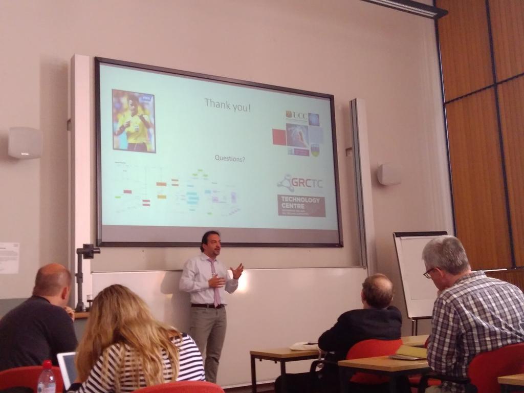 GRCTC_Tweet's tweet photo. Marcello Ceci presenting @GRCTC_Tweet Research at #ICAIL2017 #KingsCollegeLondon #Research #RegTech #MIREL https://t.co/QotdCwk3WZ