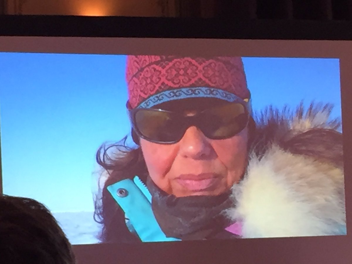 Call of <a href="/BerniceNot/">Bernice Notenboom</a> to invite CEO's to see the impact of our decisions to the artic. #Hanze2017 #hanzecongres