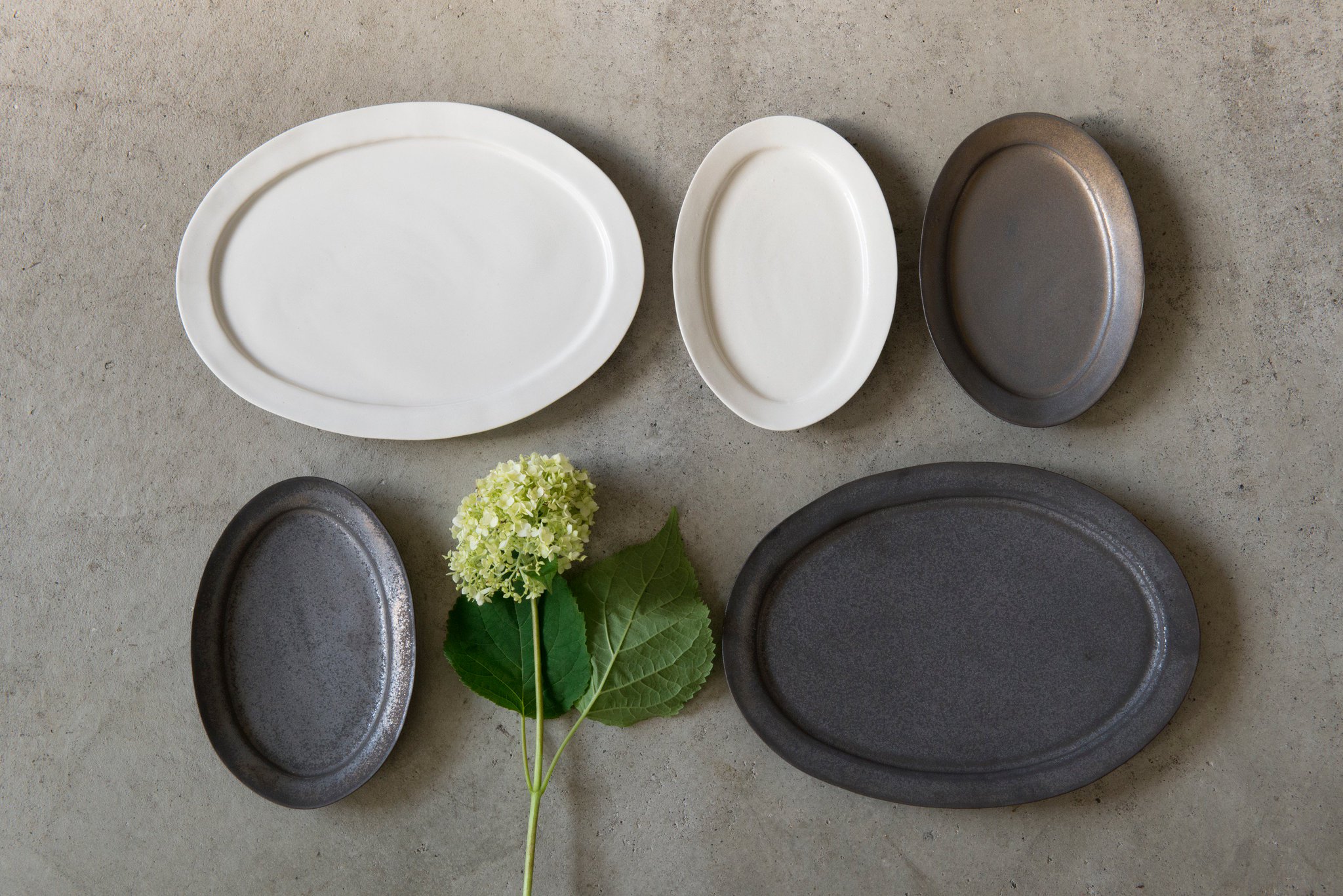 石川隆児さん　オーバルプレートペア 石川隆児 オーバル皿 新品 石川隆児さん オーバルプレートペア 石川