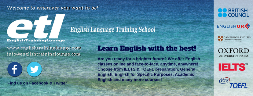 ETLdevelopment's tweet image. Whatever you reason, ETL is the answer! Study English with the best! English Training Lounge - English Language School!