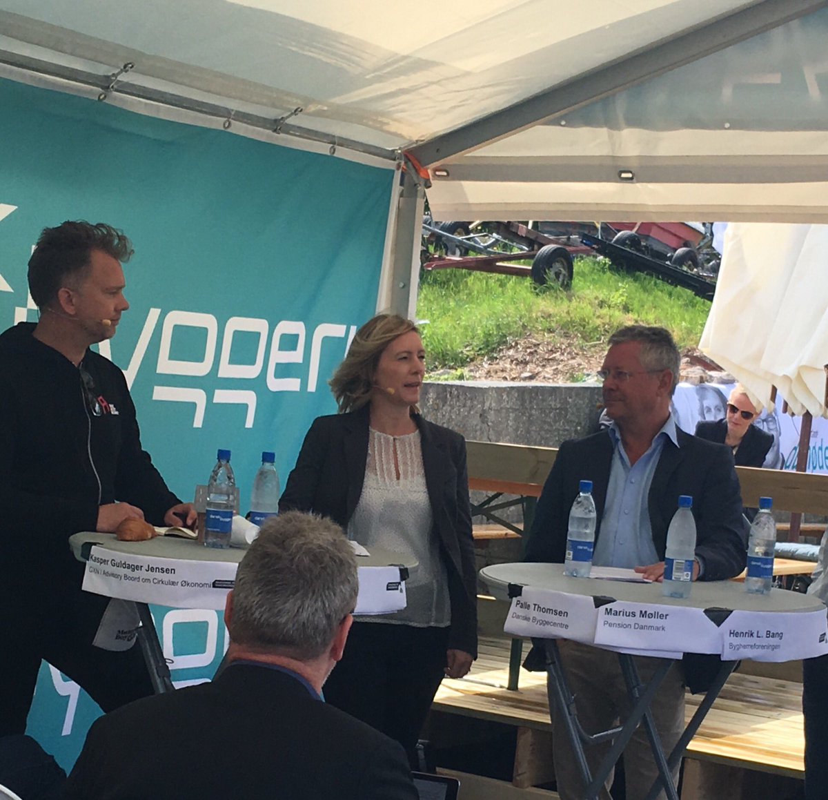Bæredygtighed i stor skala kommer først når vi vækker husejerne - tak for god debat! @DanskByggeri <a href="/KasperGuldager/">Kasper Guldager</a> @PensionDanmark #fmdk