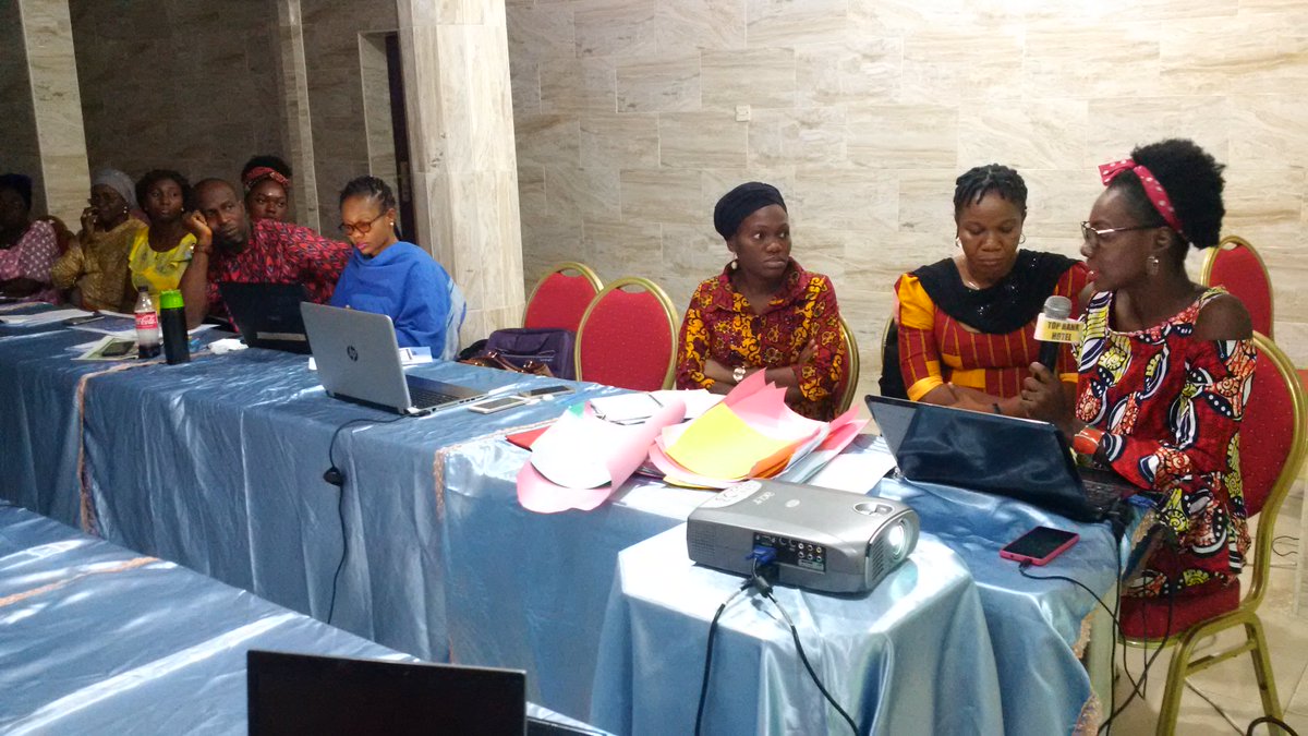 GTUnit's tweet photo. @GTUnit live @ Day 2, of the LACVAW 2-day institutional strengthening &amp; movement building planning meeting, supported by @V4C_Nigeria https://t.co/LxFKkYNJHM