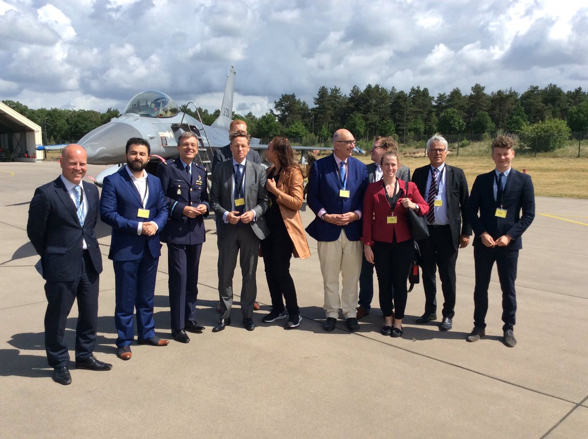 Vandaag is commissie Defensie op bezoek bij de Luchtmacht.