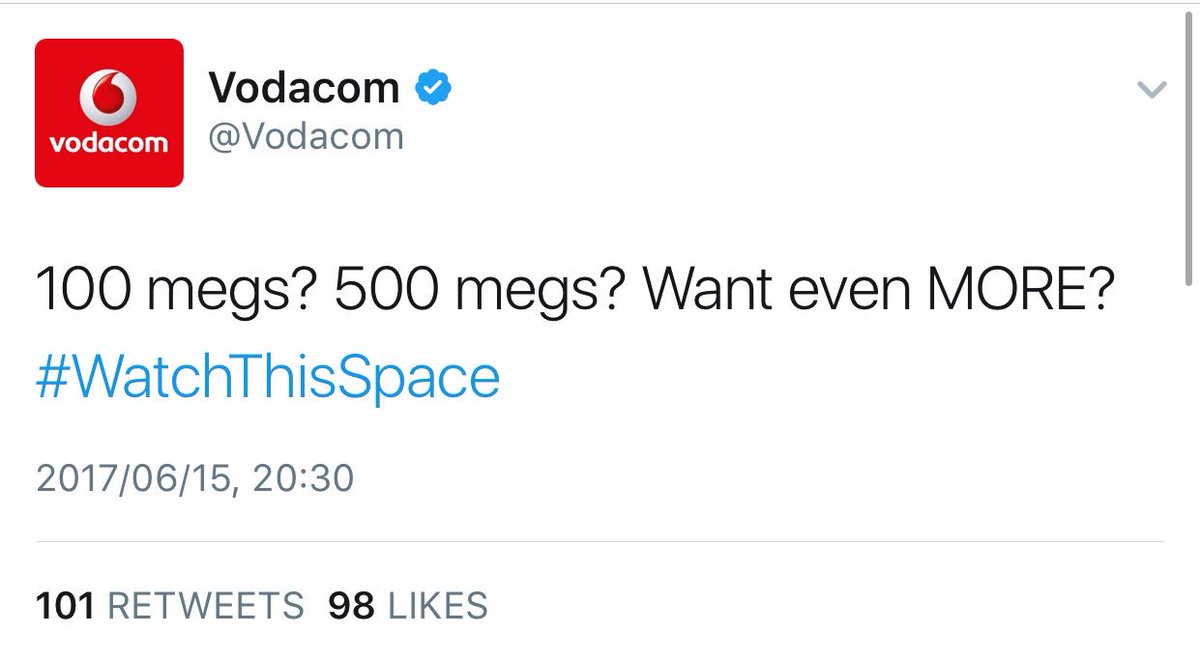 Karabo_Mokgoko's tweet photo. MTN vs Vodacom beef 🔥

So excited to see how this unfolds &amp; what Vodacom is planning 🤔

can data fall while they're at this. #DataMustFall https://t.co/gq2xTp7v3y