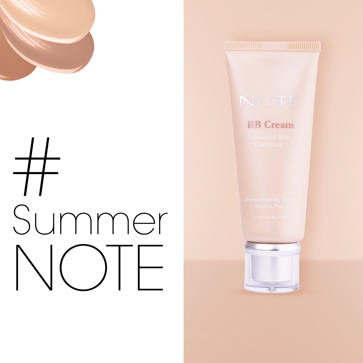 notevenezuela's tweet photo. Si deseas igualar los tonos de tu piel sin renunciar al bronceado natural #NOTEBB Cream es tu mejor aliada #SummerNOTE https://t.co/XzGVAbSaCz