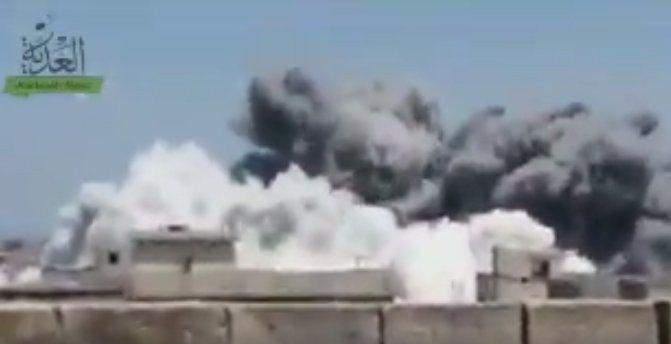 JulianRoepcke's tweet photo. #News 
After several days of calm, the #AssadPutin air force resumed air strikes on the "Homs De-Escalation Zone" (#Hula and around).
#Syria https://t.co/ydwIPYyLbn