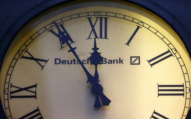 Sinatra_FX's tweet photo. #Deutsche Bank #DBKD tumbles into european marketclose barely above 15.0, confirming bearish trajectory. Next target 14.50 #DAX #GER30 https://t.co/QzSrWBKPr1