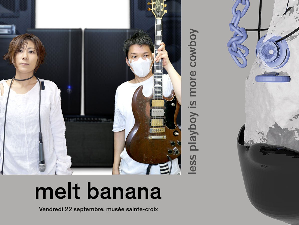 ConfortModerne's tweet photo. ♡ concert ♡ les psychopathes Melt Banana et leur furieux mélange de grindcore, de punk, de noise et de pop seront des nôtres. #lpimc https://t.co/590rmiAnPd