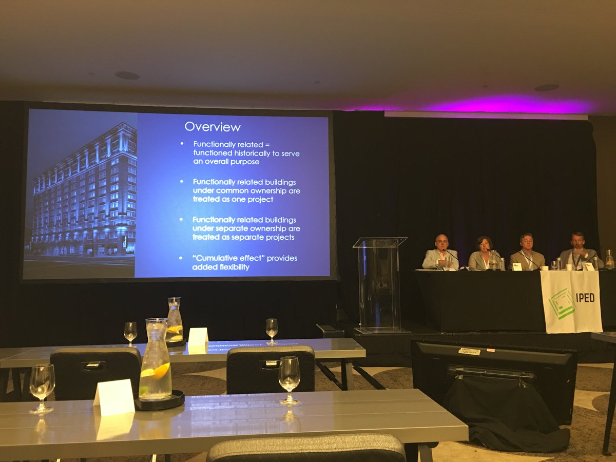heritageHTC's tweet photo. Heritage represented at an #IPED2017 presentation!
#HistoricTaxCredit #HTC https://t.co/pQacNIxEHu