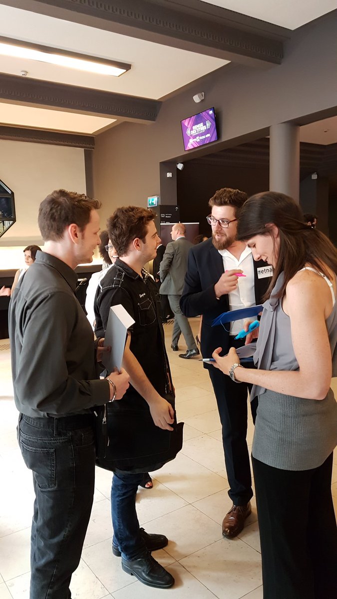 etna_io's tweet photo. Les premiers invités à la remise des titres @eartsup @etna_io @SupBiotech @sup_internet @IONISSTM arrivent à la @MaisonMutualite ! #ETNA2016 https://t.co/YXC5YQj6Vy
