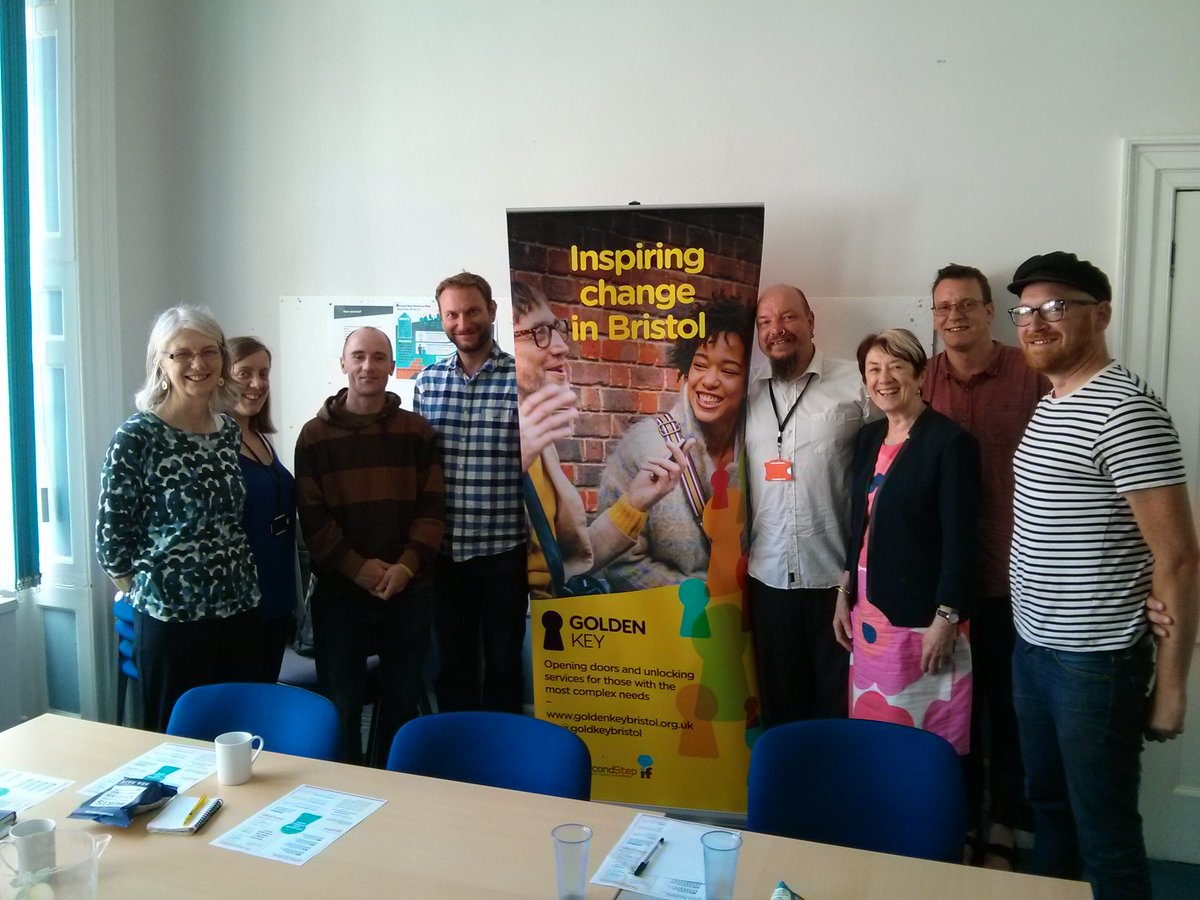 Chair of National Housing Federation &amp; Labour Peer Baroness Diana Warwick met Golden Key client, staff &amp; IF Group today  #FulfillingLives