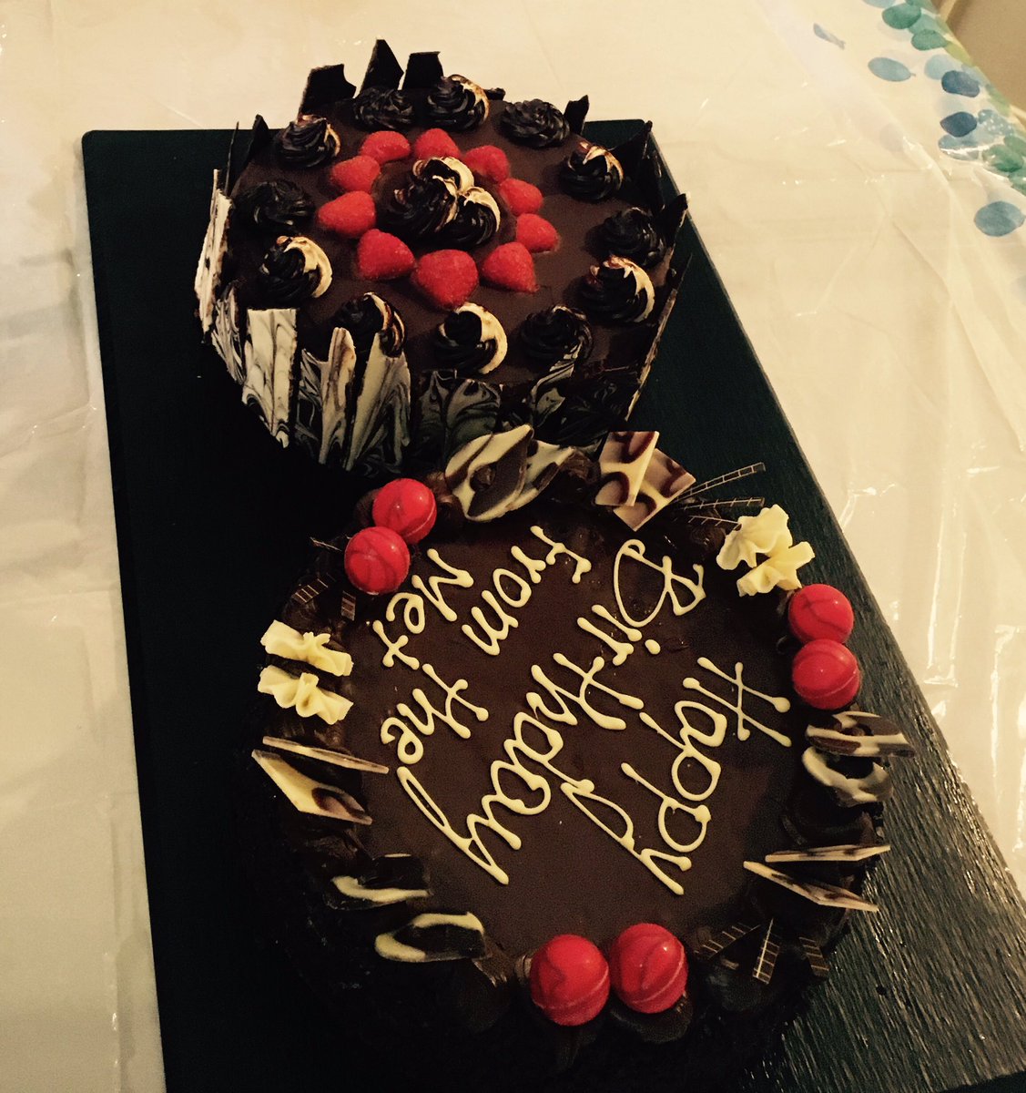 Celebrating our colleagues birthdays with home baked cakes made specially by our commis chef! #LocalGreats #delicious