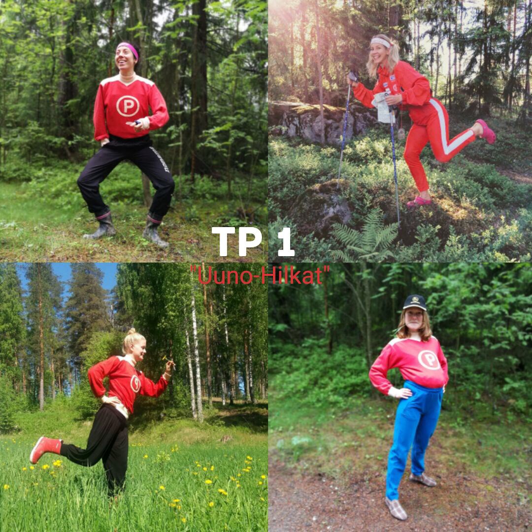 "..verkkarihousuun" #uunohilkat valmiina harppaamaan Harpatinvaaralle! #uunoonnumeroyksi #jukola #venlat #jukola2017 #suomi100 <a href="/TPsuunnistus/">Tampereen Pyrintö Suunnistus</a>