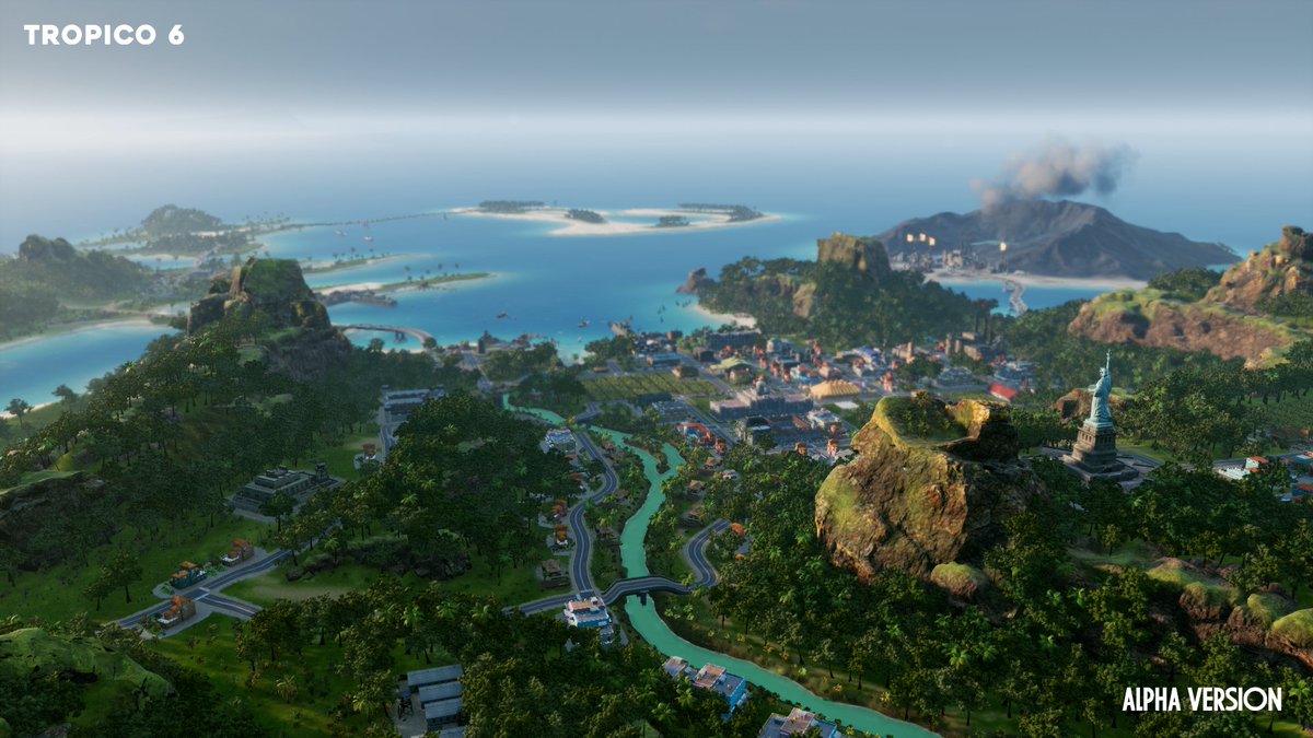 hypersimulated's tweet photo. Wait a second, #Tropico6 has been announced? When did that happen? This will not be good for productivity! The public must be warned! https://t.co/Olg0MqAxUC