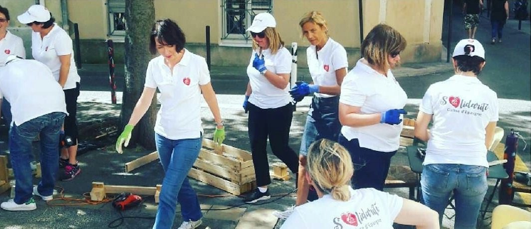 CaissepargneLR's tweet photo. #Engagement | Au programme de la Semaine de #Solidarité : aménagement d'un espace d'actions citoyennes, culturelles et solidaires à #Nimes 👍 https://t.co/CiNwBumuHi