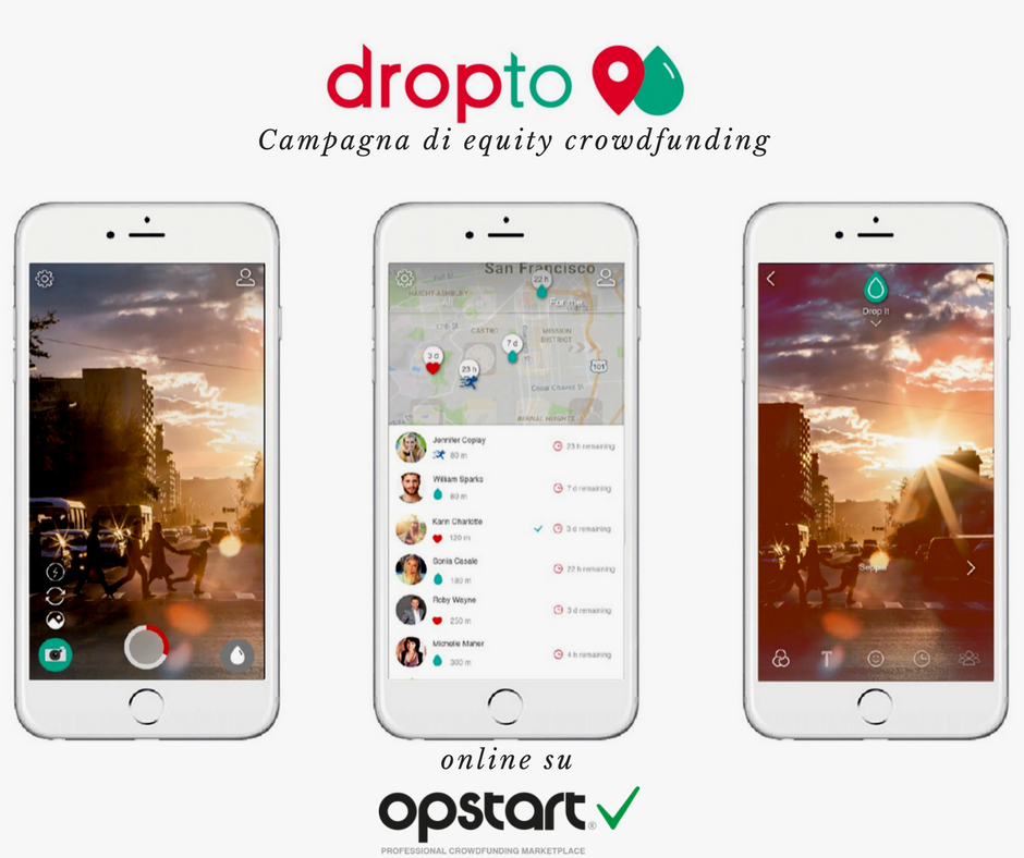InfoOpstart's tweet photo. La campagna di #equitycrowdfunding di #DropTO ha già raccolto 68.000€ in 4 giorni. Scopri l'offerta su #Opstart! https://t.co/kQOZt4L7uM https://t.co/ooIJpyGkhr
