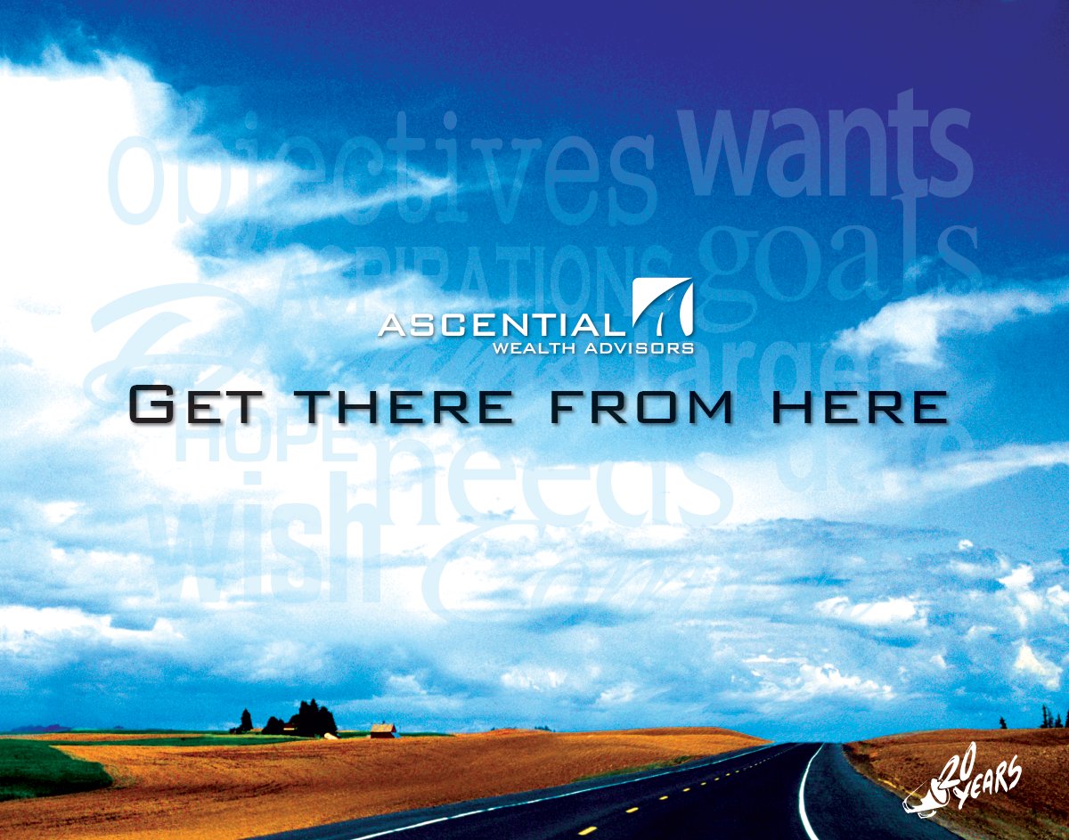outtheread's tweet photo. In any given money portfolio, it's essential to ascend. That's the idea behind our Ascential Wealth Advisors creative. #20YearsOfOTA https://t.co/3t0sekiEcg