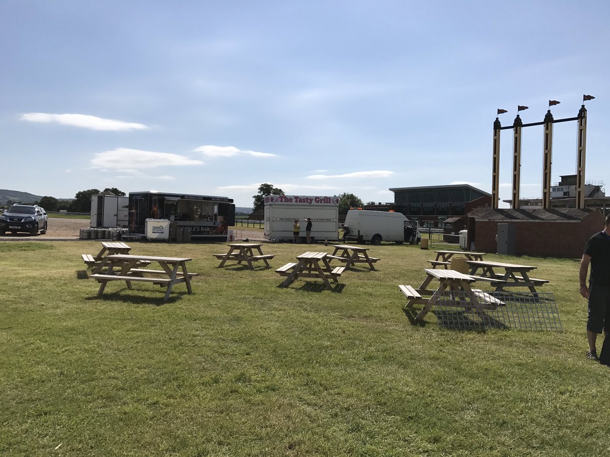 jellid14's tweet photo. Getting ready for The (one &amp;only) Testical Festival @ItsInTheBag Taunton racecourse, tomorrow. £10 on the gate, kids under 12 free! https://t.co/EVGT0mjf4w