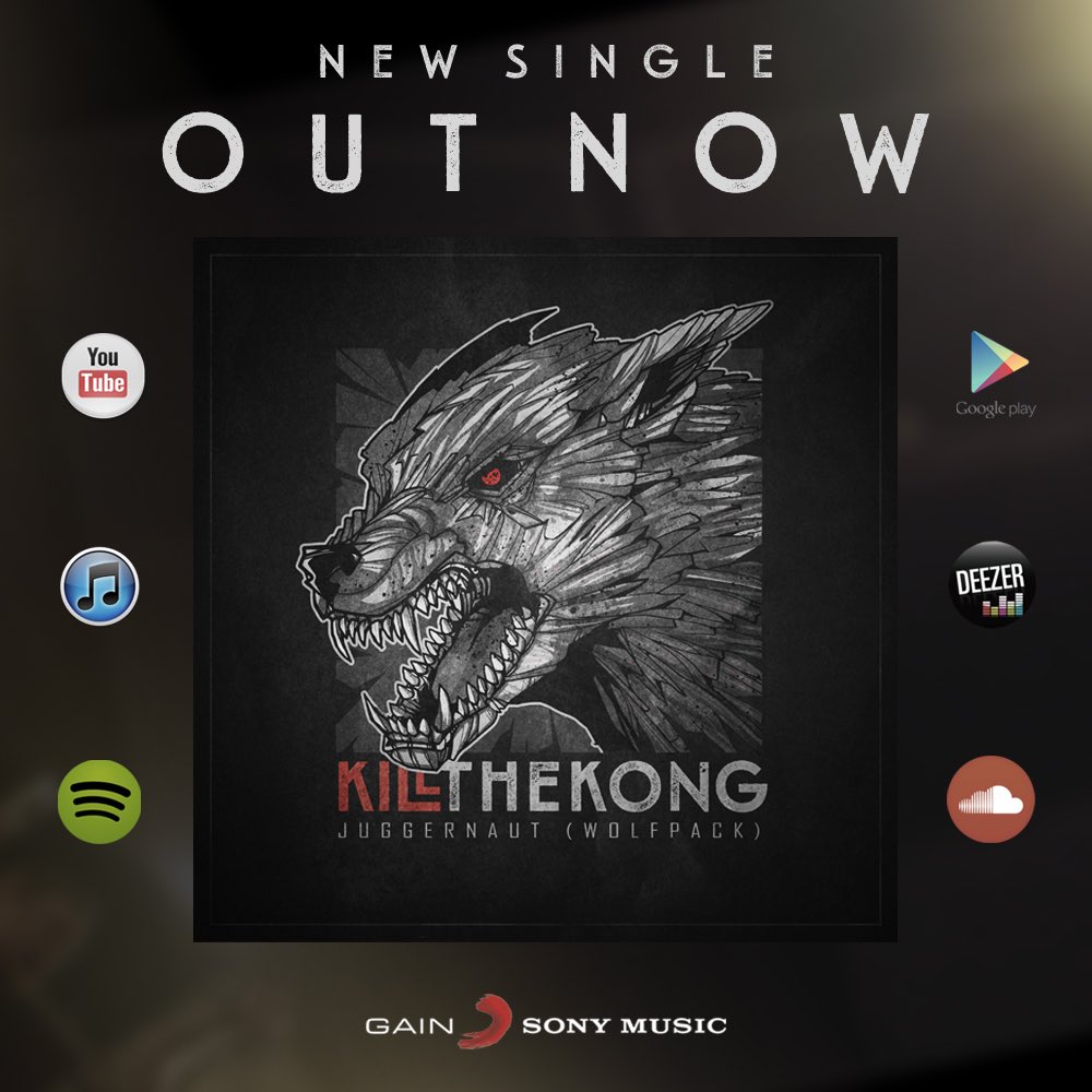 killthekong's tweet photo. IT'S OUT! 
#metalcore #hc #metal #newsingle #NewMusicFriday #sony #sonymusic #gainmusicentertainment #musicvideo #vevo #killthekong https://t.co/Ja69yBD8ge