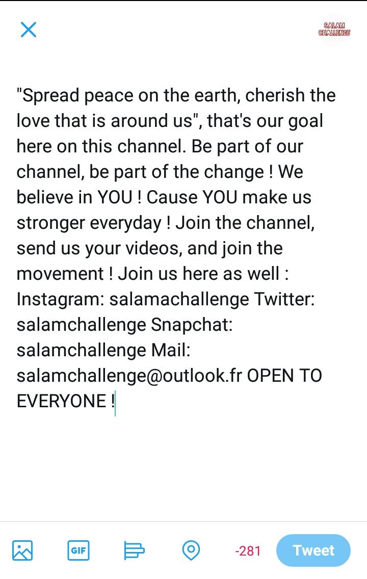 salamchallenge's tweet photo. Dont forget !!!!!!!!! https://t.co/GtS5sI5dXR