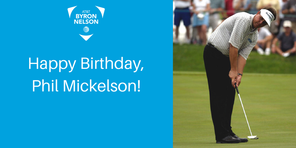 Happy birthday to a legend and our 1996 champion, Phil Mickelson. 